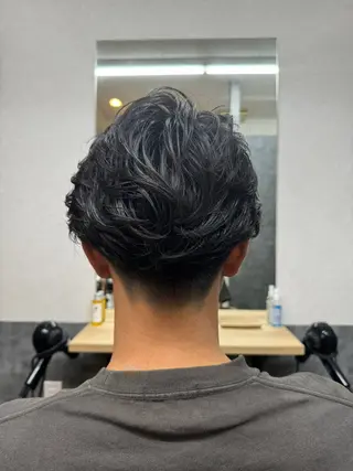 パーマ メンズ reeed konnoのヘアスタイル