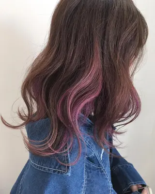カラー 坂上 岳のヘアスタイル