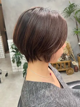 ショート カラー 内藤　宏紀 tidasmileのヘアスタイル