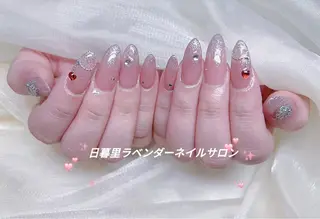 ネイル ラベンダー💖日暮里 ルル💖ネイルのネイルデザイン