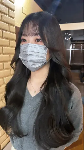 ロング カラー 極上の艶髪 RINAのヘアスタイル