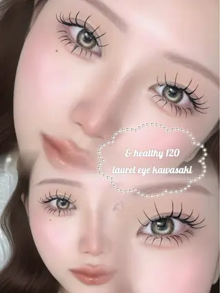 マツエク・マツパ LAUREL川崎店 ERIKO🐰束感♡のマツエク・マツパデザイン