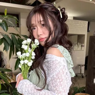 ロング カラー souco/ moenoのヘアスタイル