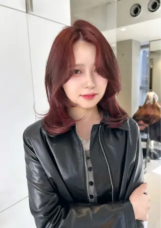 ミディアム カラー 💘大人可愛く💘 Natsuki❥❥❥のヘアスタイル