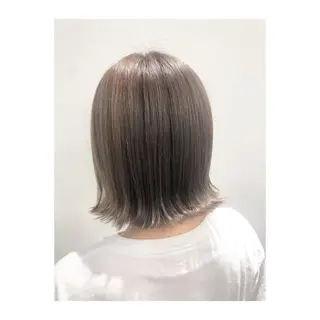 ショート カラー あらい なつみのヘアスタイル