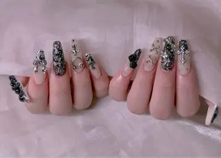 ネイル 長さだし専門店 M2　rikaのネイルデザイン