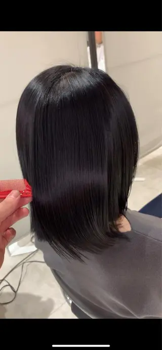 ミディアム カラー れい🫧 ハイトーン特化のヘアスタイル