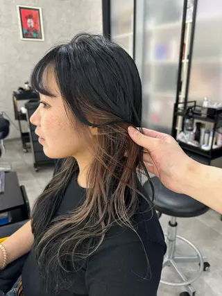 ロング 徳永 瑚心のヘアスタイル