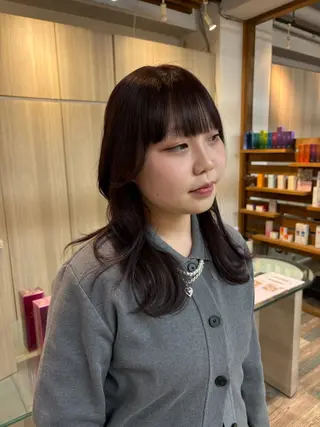 ミディアム 塙 梨菜🧸🤍のヘアスタイル