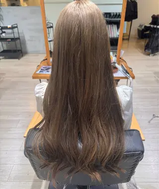 ロング カラー 蒲 悠聖のヘアスタイル
