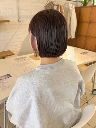 ショート 🌿透明感カラー 松本麻里奈🌼のヘアスタイル