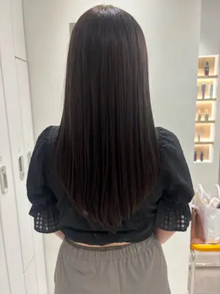 ロング 艶髪໒꒱／透明感 カラー🍀_そら🪽のヘアスタイル