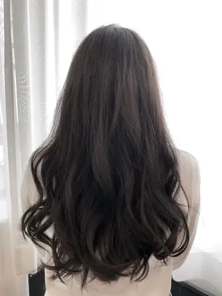 ロング カラー 美髪矯正 🌈髪質改善 山下のヘアスタイル