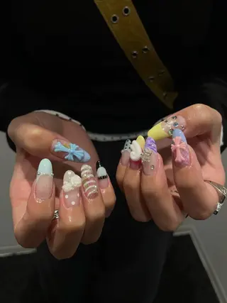 ネイル うの 韓国ﾈｲﾙ໒꒱⋆⭒˚のネイルデザイン