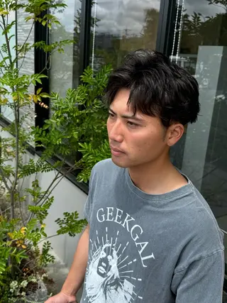 メンズ 保坂 瞭のヘアスタイル