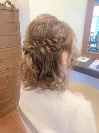 ヘアアレンジ 井上 美奈子のヘアスタイル