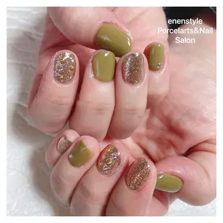 ミディアム ネイル 👑enen style👑のネイルデザイン