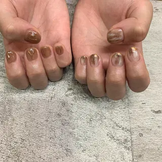 ネイル 新宿ニュアンスネイル makotoのネイルデザイン