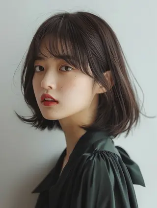 ミディアム 銀座/レイヤー 🌷nonoka🌷のヘアスタイル