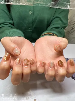 ネイル ガレンドウ 白澤 愛子のネイルデザイン