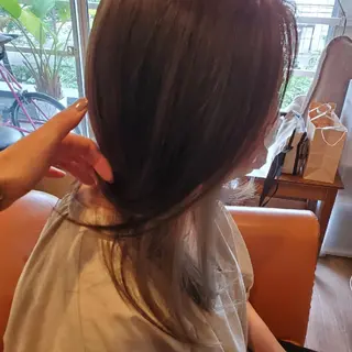 ロング カラー spa hair ark 富井直美のヘアスタイル