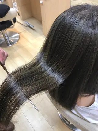 ロング 大山 晃介のヘアスタイル