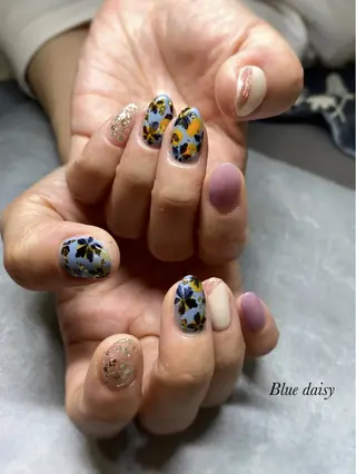 ネイル Blue daisy 栄本店のネイルデザイン