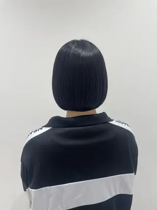 ショート 【レイヤー艶カラー】 🎀moka🎀のヘアスタイル