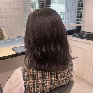 セミロング カラー 🩰透明感カラー♡ UTA🩰のヘアスタイル