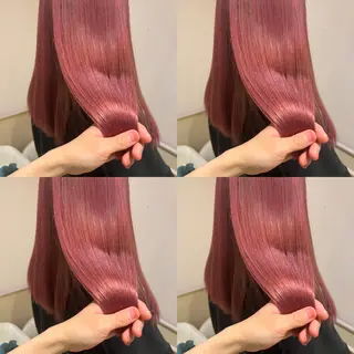 セミロング カラー レイヤー×艶髪特化 マネージャー安藤光司のヘアスタイル