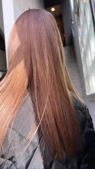 ロング カラー 横浜カラー/ブリーチ SAKI💫のヘアスタイル