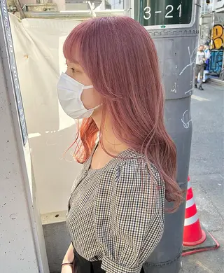ミディアム カラー パーマ ヘアアレンジ メンズ キッズ ネイル マツエク・マツパ アイブロウ ブリーチ　ハイトーン 特化🌈フジタハルキのヘアスタイル