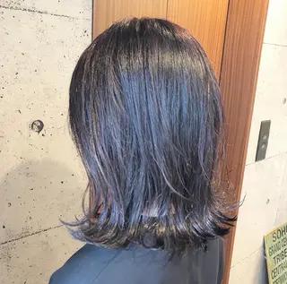 セミロング mayu ○のヘアスタイル