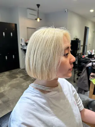 ショート Lanahairsalon IWATSUKA所属・ヨナハ セイヤのヘアスタイル