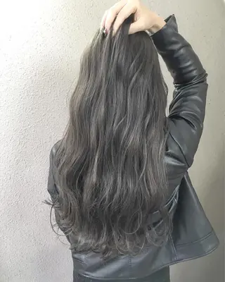 ロング カラー 【美髪矯正】【スト カール】小野村翔太のヘアスタイル