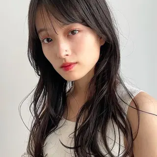 ロング 表参道レイヤー Kinoのヘアスタイル