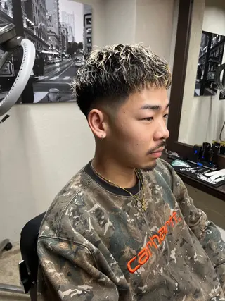 ショート LOS所属・上杉 匠翔のヘアスタイル