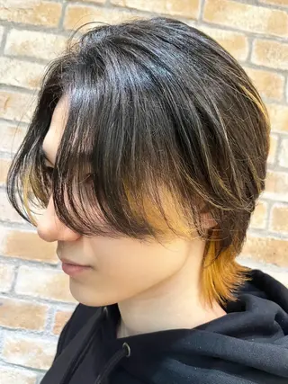 メンズ LucksiMie ginza 明松のヘアスタイル