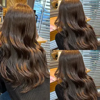 ロング カラー 和田 直也のヘアスタイル