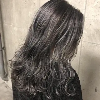 ミディアム カラー ノンダメージ髪質改善 カラー💎/KURAのヘアスタイル