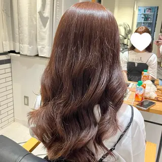 ロング hanane .のヘアスタイル