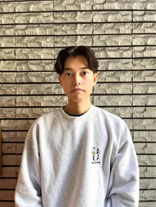ショート メンズ UMM daichi メンズパーマのヘアスタイル
