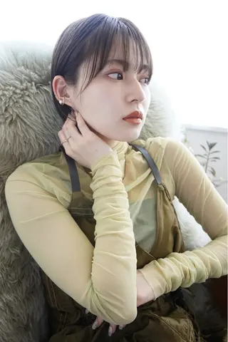 ショート ダメージレス◎東区/ 艶カラー💫/斉藤拓のヘアスタイル