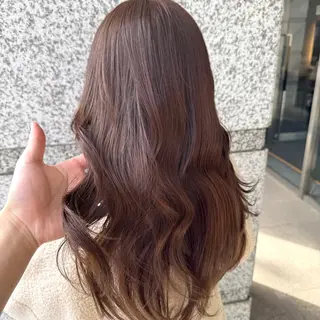 ロング カラー ヘアアレンジ ブリーチなしカラー /新百合ヶ丘/安形翔のヘアスタイル