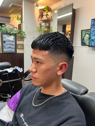 ショート メンズ メンズカット 川㟢弘貴のヘアスタイル