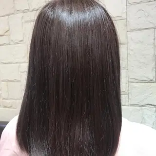 ミディアム カラー Lall  You 大阪所属・🥛洒落髪小顔cut なら龍崎🥛のヘアスタイル