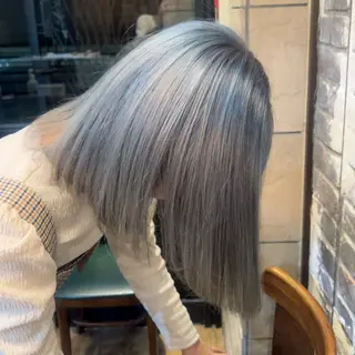 ミディアム カラー ヘアアレンジ SHIAN 立川 🍑すずかのヘアスタイル