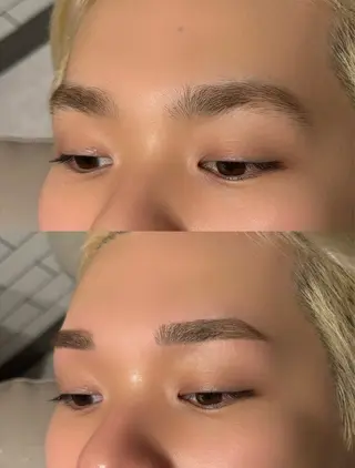 メンズ アイブロウ 藤川 瑛梨奈のマツエク・マツパデザイン