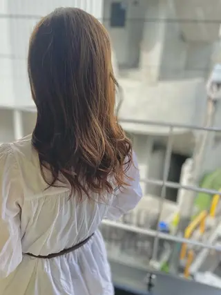 セミロング パーマ 藤沢駅徒歩3分 ✨KAZUのヘアスタイル