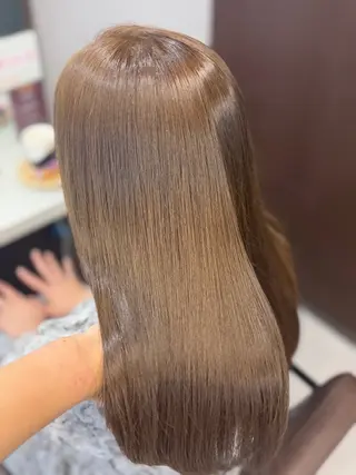 ロング カラー 韓国×髪質改善カラー 💎hinaのヘアスタイル